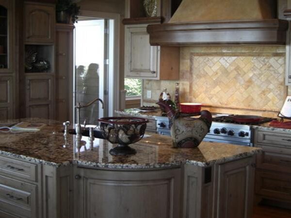 High-end quartz luxury kitchen countertop